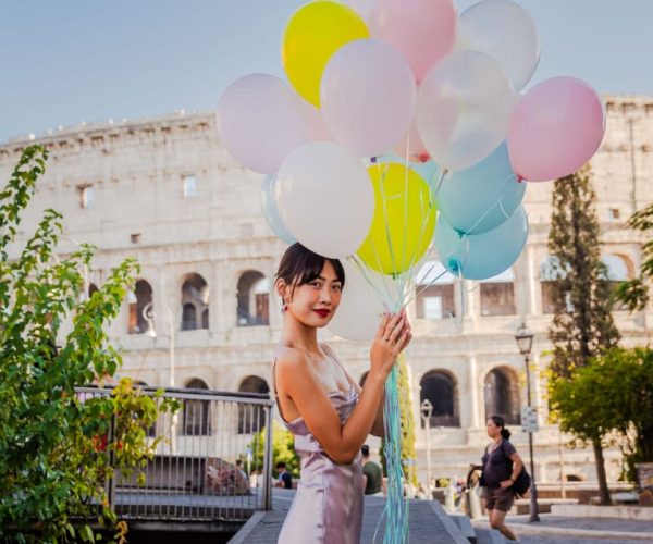 Balloons Experience in Rome: Private Photoshoot – Rome, Italy