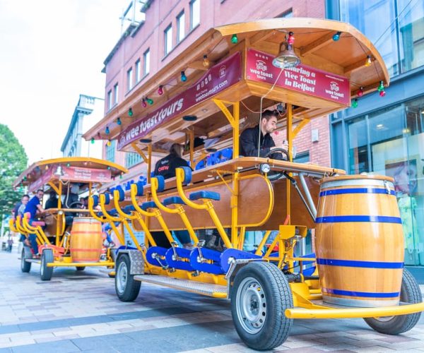 Belfast: City Centre Beer Bike Tour – Belfast, United Kingdom