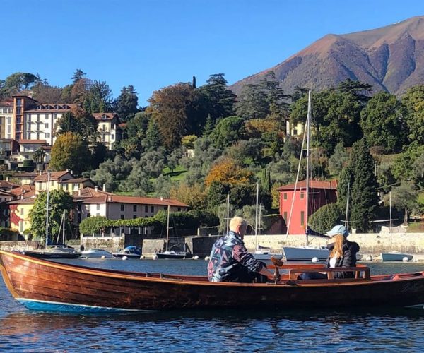 Bellagio: Vintage Wooden Boat Rowing Experience on Lake Como – Lombardy, Italy