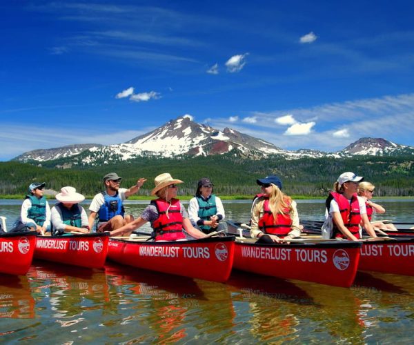 Bend: Half-Day Brews & Views Canoe Tour on the Cascade Lakes – Cascade Lakes, Oregon