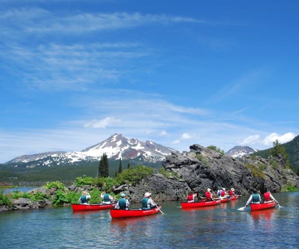 Bend: Half-Day Cascade Lakes Canoe Tour – Cascade Lakes, Oregon