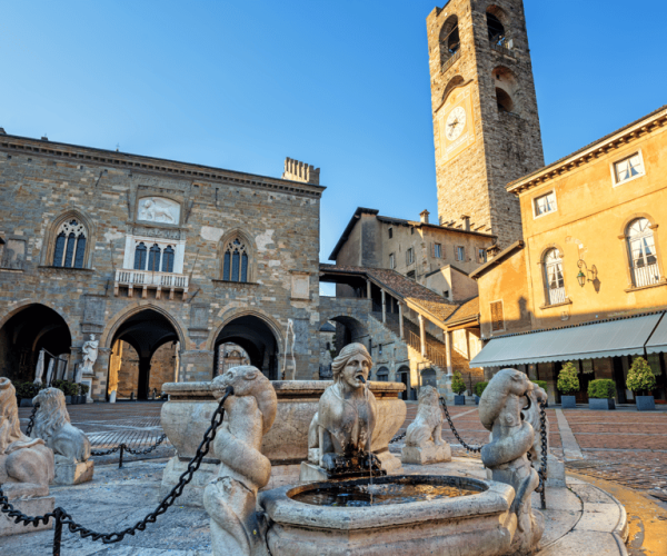 Bergamo Old Town Self-Guided Highlight Scavenger Hunt & Tour – Lombardy, Italy