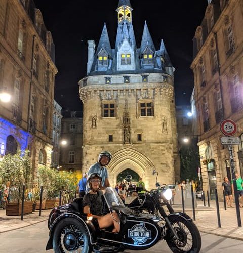 Bordeaux: Nighttime Sidecar Tour with Wine Tasting – Nouvelle-Aquitaine, France