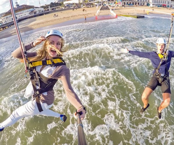 Bournemouth Pier: PierZip Entrance Ticket – South West England, United Kingdom