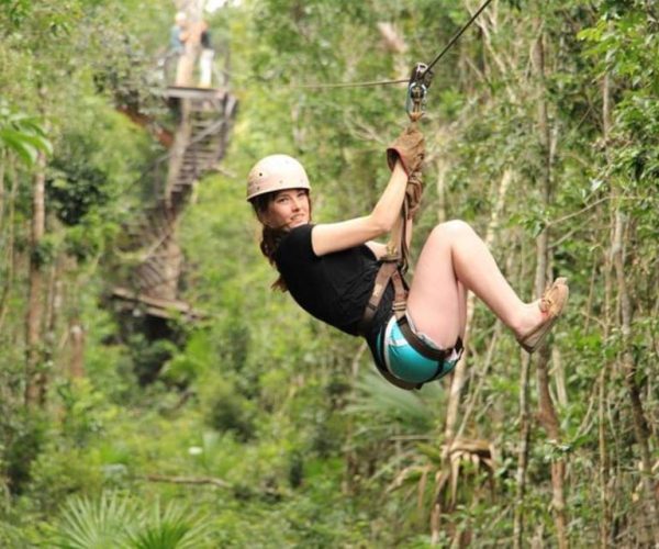 Cancun:Zip Lines, ATVs, Horseback & Cenote Loma Bonita Combo – Cancun, Mexico