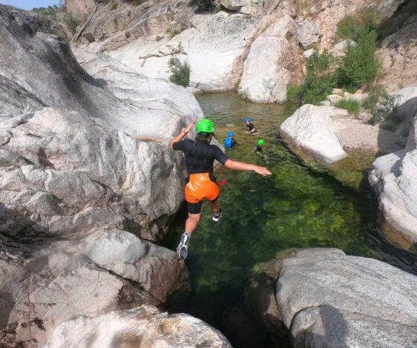 Canyoning in Bau Mela among the ancient forests of Nuoro – Sardinia, Italy