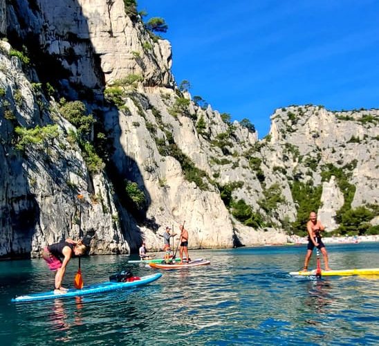 Cassis : Stand UP paddle dans le parc national des calanques – Provence-Alpes-Côte d’Azur, France