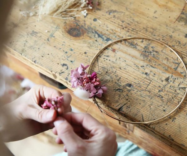 Create Dried Flower Bell Jar Workshop in Paris – Paris, France