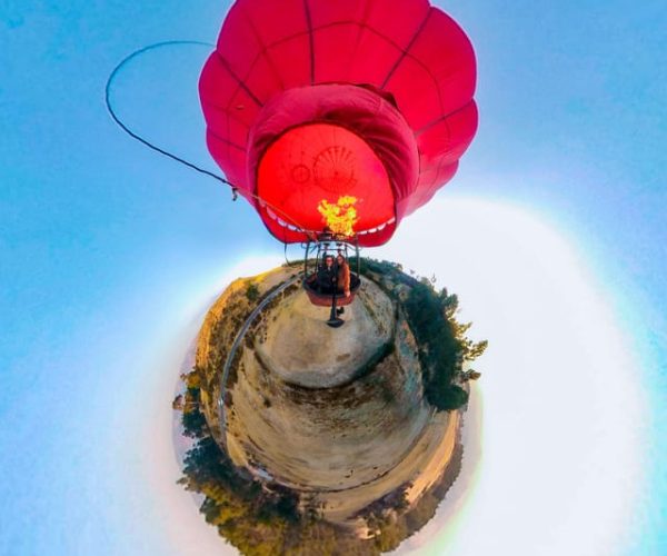 Cusco: Hot air balloon tethered flight | Picnic | – Cusco, Peru