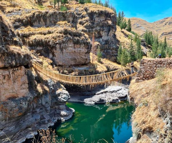 Cusco: Q’eswachaka Inca Bridge | Volcano Pavilions | – Cusco, Peru