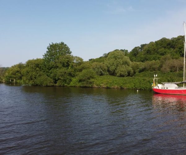 Dinan or St Samson/R: Boat trip on the river La Rance – Brittany, France