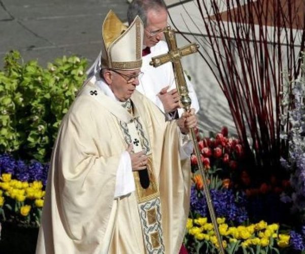 Easter Mass with Pope Francis at Vatican – Lazio, Italy