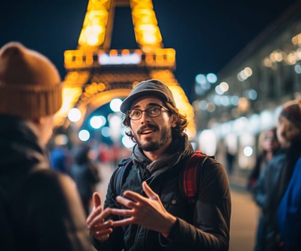 Eiffel Tower Exterior at Night – Ghost &Haunted Walking Tour – Ile-de-France, France