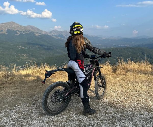 Enduro experience near Rome. Talaria electric motorcycle. – Rome, Italy