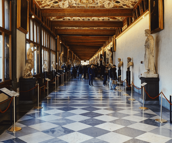 Florence: E-Golf Cart Tour with Uffizi Gallery Guided Visit – Florence, Italy