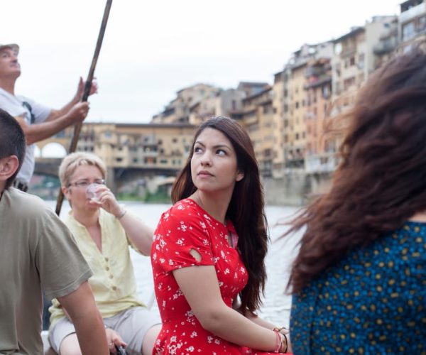 Florence: Gondola Boat Tour with Wine or Coffee and Snack – Florence, Italy