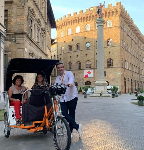 Florence: Guided City Tour by Rickshaw – Florence, Italy