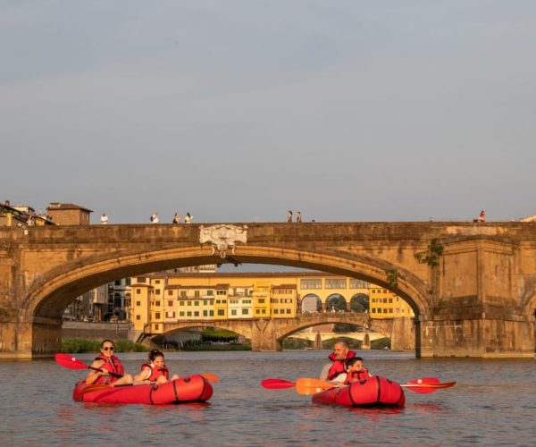 Florence: Ponte Vecchio and City Sights Guided Kayak Cruise – Florence, Italy