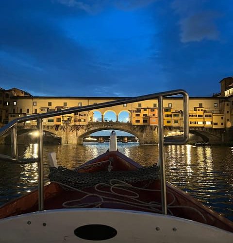 Florence: Private Boat Tour with Wine – Florence, Italy