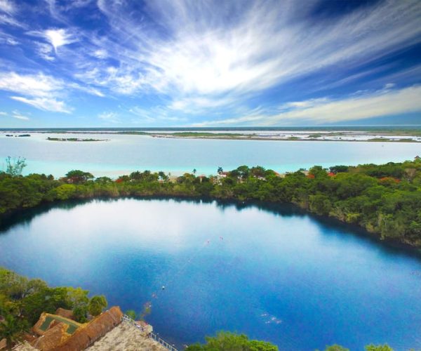 From Cancun: Bacalar Lake of Seven Colors Tour – Cancun, Mexico