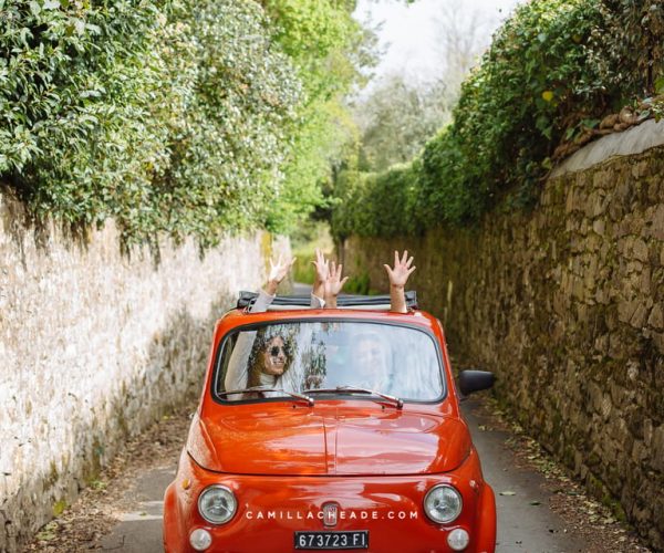 From Florence: Grand Tuscan Vintage Fiat 500 Tour – Florence, Italy