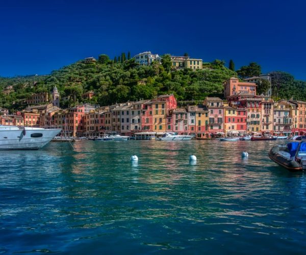 From Genova: Portofino Return Transfer by Open-Top Bus – Liguria, Italy