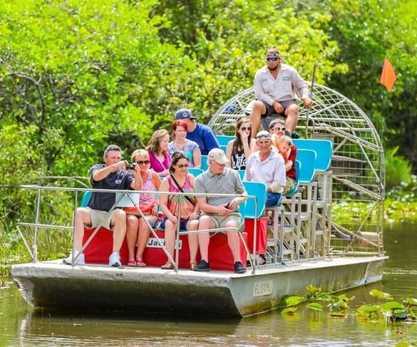 From Miami: Everglades Wildlife Show, Airboat & Bus Transfer – Miami, Florida