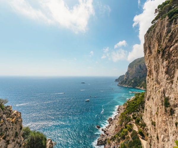 From Naples: Gulf of Naples & Capri Sightseeing Boat Tour – Naples, Italy