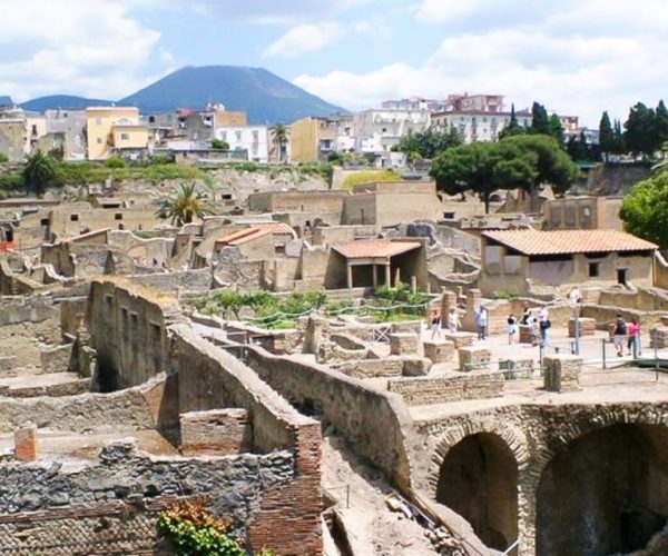 From Naples: Pompeii and Herculaneum Self-Guided Van Trip – Naples, Italy