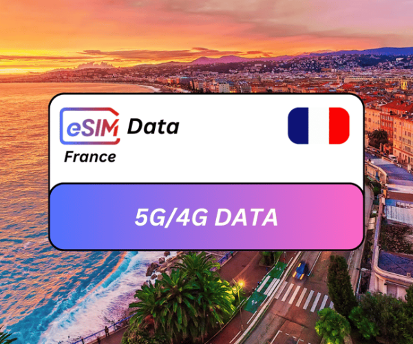 From Nice: France eSIM Roaming Data Plan – Provence-Alpes-Côte d’Azur, France