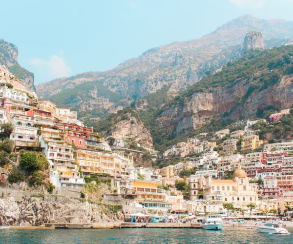 From Praiano or Positano: Full-Day Boat Tour to Amalfi Coast – Positano, Italy