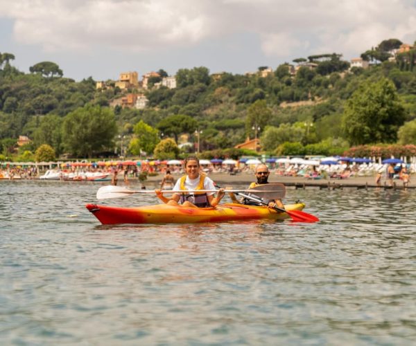 From Rome: Castel Gandolfo Kayak and Swimming Lake Tour – Rome, Italy