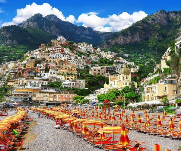 From Salerno: Day Trip to Amalfi Coast by Boat with Drinks – Amalfi, Italy