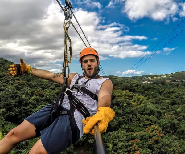 From San Juan: Zipline Canopy Adventure Tour – Rio Grande, Puerto Rico