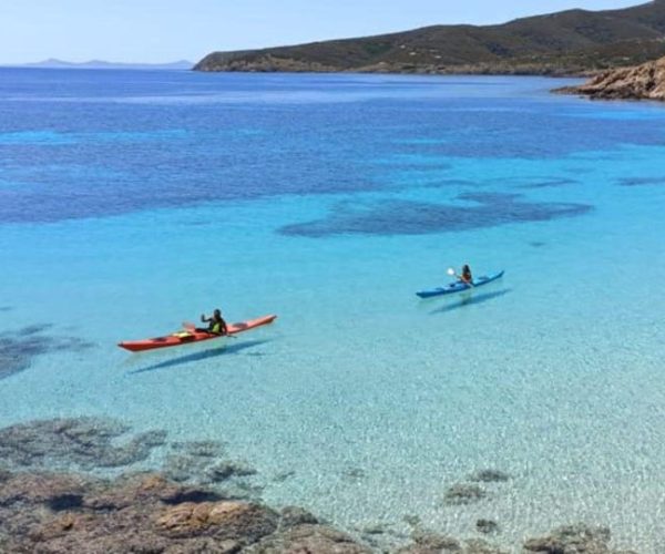 From Stintino: kayak excursion to La Pelosa and Asinara – Sardinia, Italy