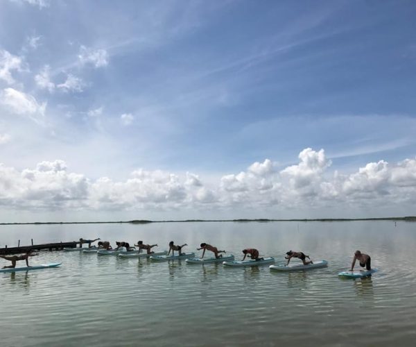 From Tulum: SUP Yoga Class in Sian Ka’an – Tulum, Mexico