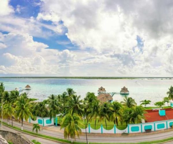 Full-day Guided Tour in Bacalar: The Lagoon of Seven Colors – Quintana Roo, Mexico