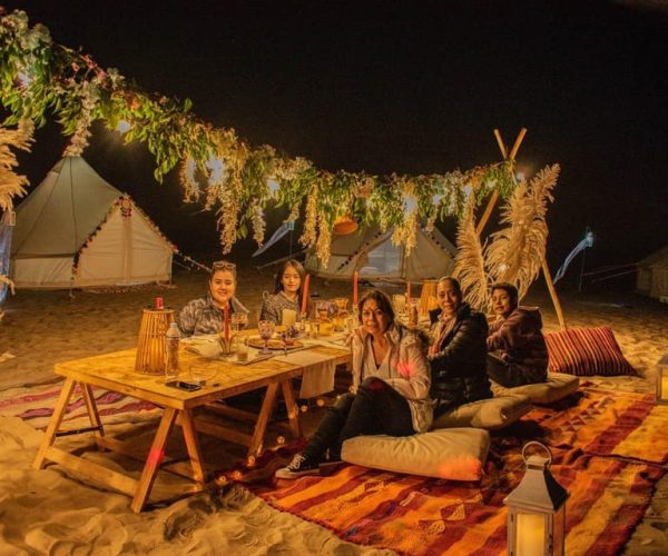 Ica: Night in the desert in camp | Buggie and Sandboarding | – Ica, Peru