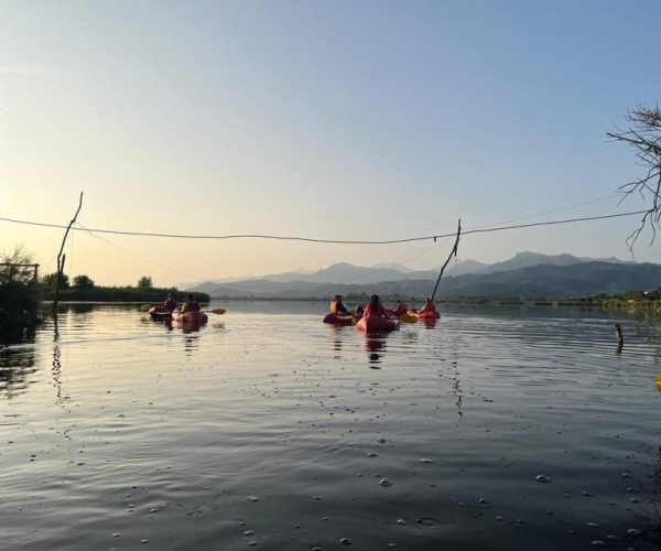 Kayak Lake Massaciuccoli with Aperitif – Tuscany, Italy