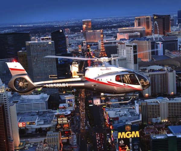 Las Vegas: Helicopter Flight over the Strip with Options – Las Vegas, Nevada