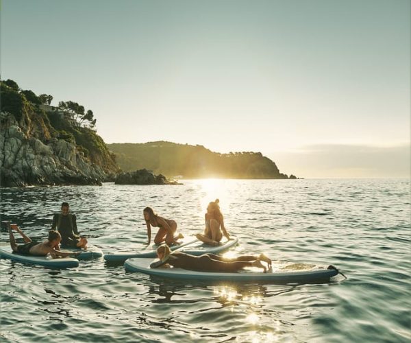 Lloret de Mar: Sunrise Paddle Board Ride with Instructor – Catalonia, Spain