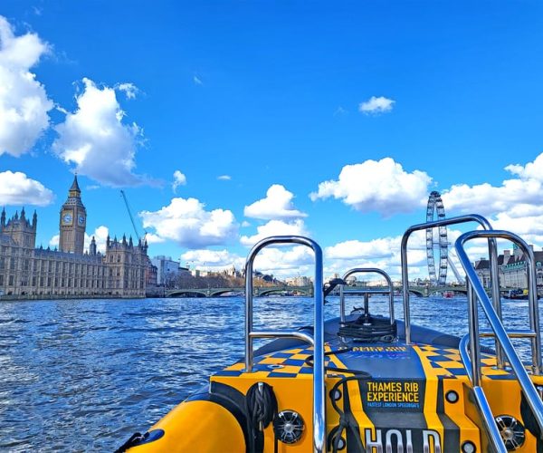 London: 70-Minute Thames Barrier Speedboat Tour – London, United Kingdom