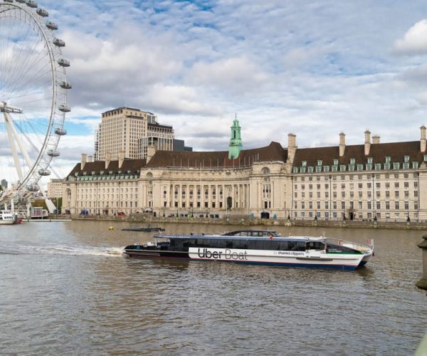 London: Uber Boat Single Trip and London Cable Car – London, United Kingdom