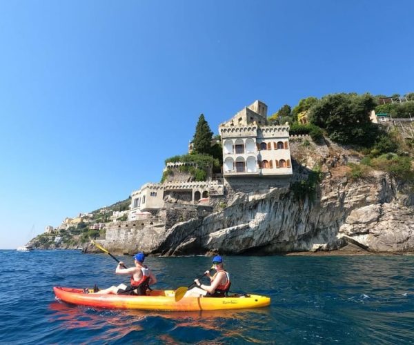 Maiori: Amalfi Caves and Beaches Kayaking & Snorkeling Tour – Amalfi, Italy