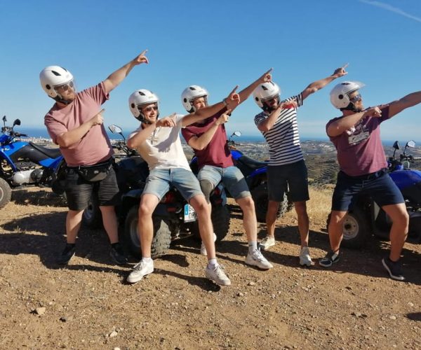 Málaga: 1-Hour Guided 2-Seater Quad tour in Mijas – Andalusia, Spain