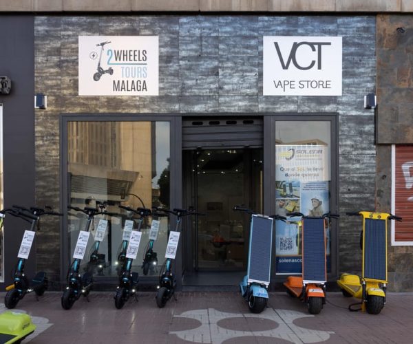 Malaga: Explore Malaga on a Solar Scooter – Andalusia, Spain