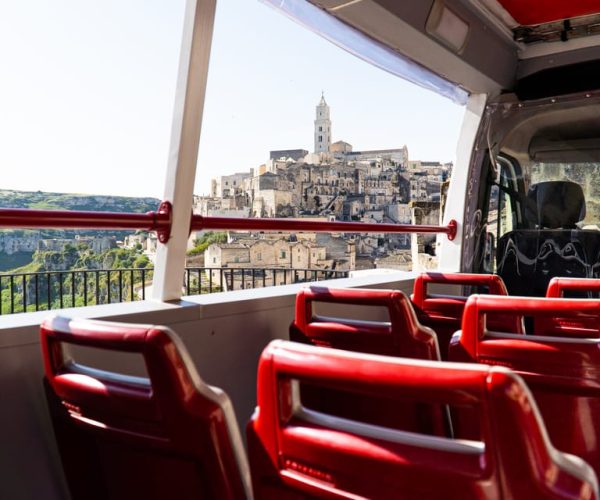 Matera: Official Open Bus Tour with Entrance to Casa Grotta – Apulia, Italy