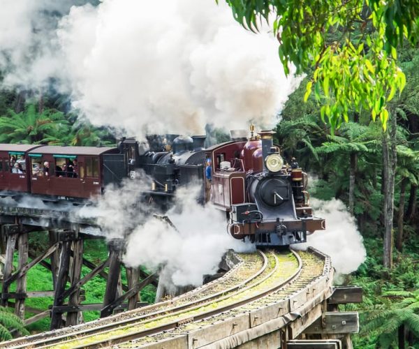 Melbourne: Puffing Billy & Healesville Sanctuary Scenic Tour – Melbourne, Australia