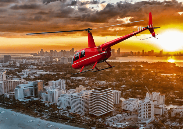 Miami Beach: 30-Minute Private Sunset Luxury Helicopter Tour – Miami, Florida