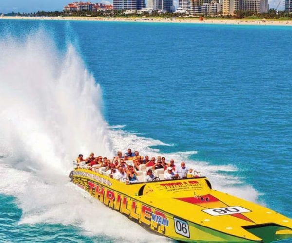 Miami: City Tour and Thriller Speedboat Adventure – Miami, Florida